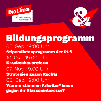 Rosa & Schlau Bildungsprogramm